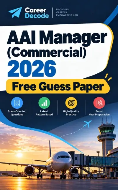 AAI Manager (Commercial) 2026 Free Guess Paper