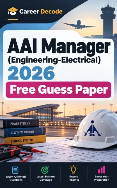 AAI Manager (Engineering-Electrical) 2026 Free Guess Paper