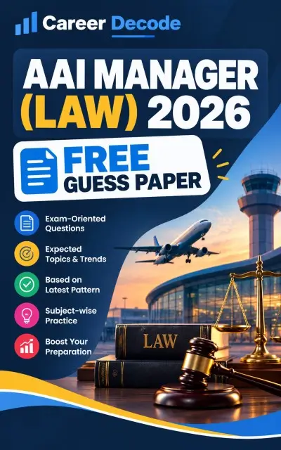 AAI Manager (Law) 2026 Free Guess Paper