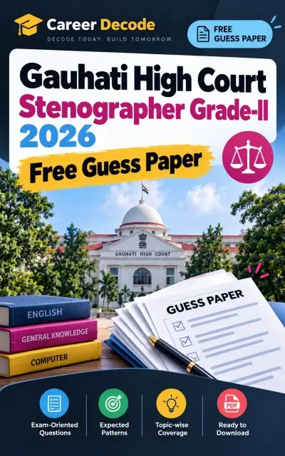 Gauhati High Court Stenographer Grade-II 2026 Free Guess Paper