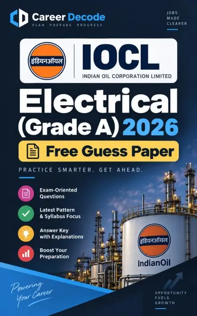 IOCL Electrical (Grade A) 2026 Free Guess Paper