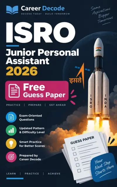 ISRO Junior Personal Assistant 2026 Free Guess Paper