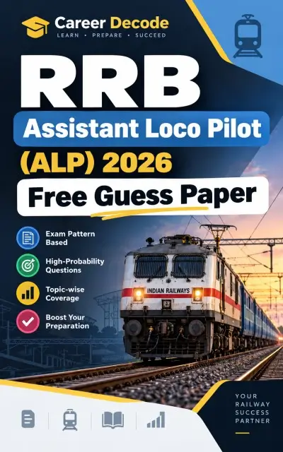 RRB Assistant Loco Pilot (ALP) 2026 Free Guess Paper