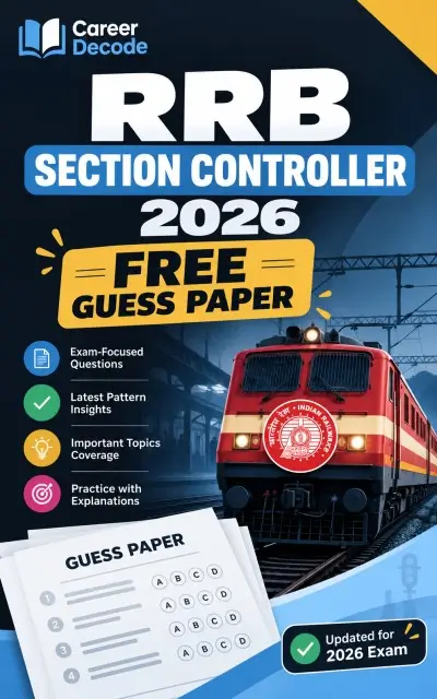 RRB Section Controller 2026 Free Guess Paper