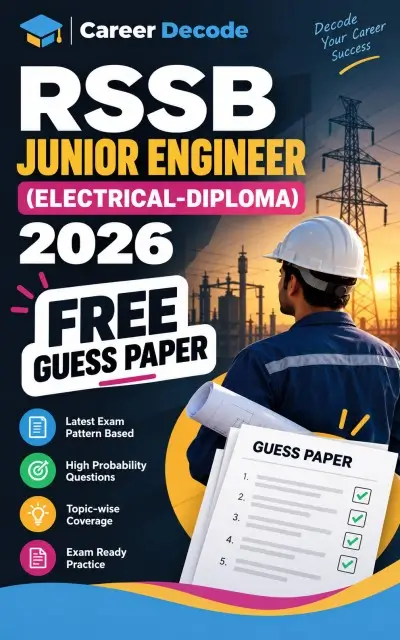 RSSB Junior Engineer (Electrical-Diploma) 2026 Free Guess Paper